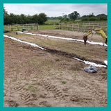 1m x 10m Geotextile Filter Membrane / Drainage Fabric 80g