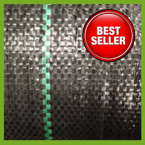 2m x 25m Ground Cover Membrane / Heavy Duty Weed Fabric 100g