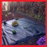 1m x 100m Weed Control Fabric / Garden Membrane 50g
