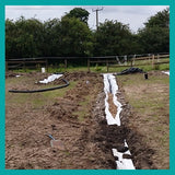 4.5m x 100m Geotextile Filter Membrane / Drainage Fabric 80g