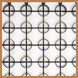 1sqm Pack - Grass Ground Reinforcement Grid Panel Tile System